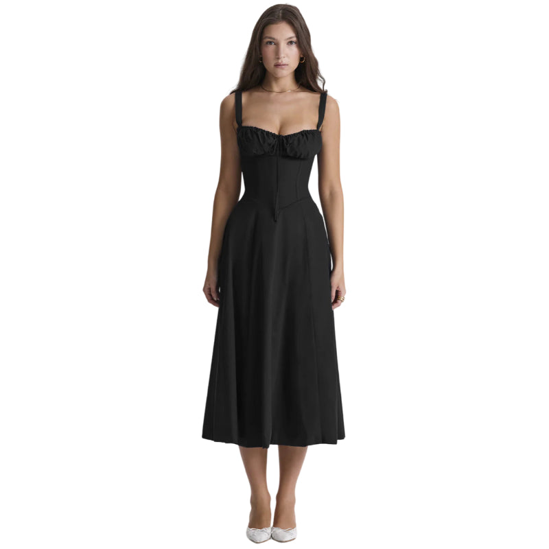 Sanne™ - Gebloemde Midriff Korter Jurk