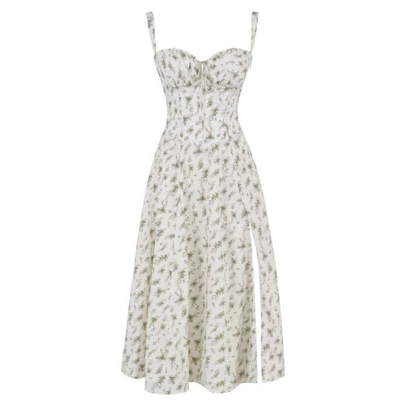 Sanne™ - Gebloemde Midriff Korter Jurk