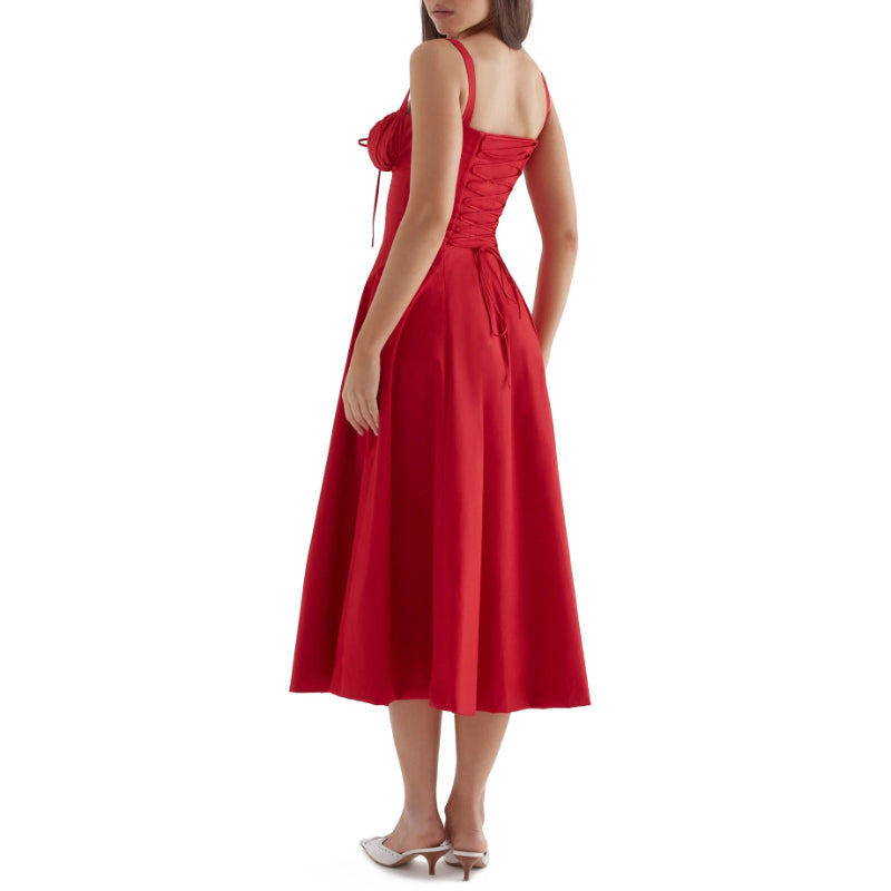 Sanne™ - Gebloemde Midriff Korter Jurk