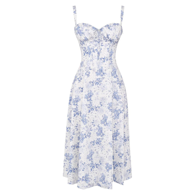 Sanne™ - Gebloemde Midriff Korter Jurk