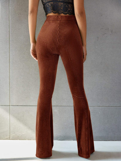 Harley - High Waist Corduroy Broek voor Vrouwen