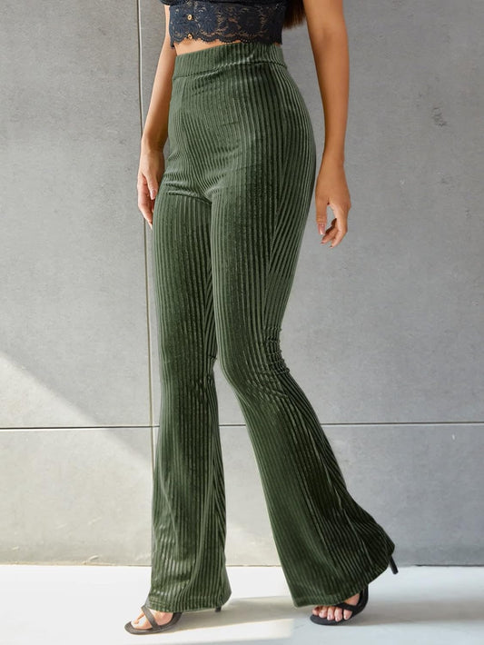 Harley - High Waist Corduroy Broek voor Vrouwen