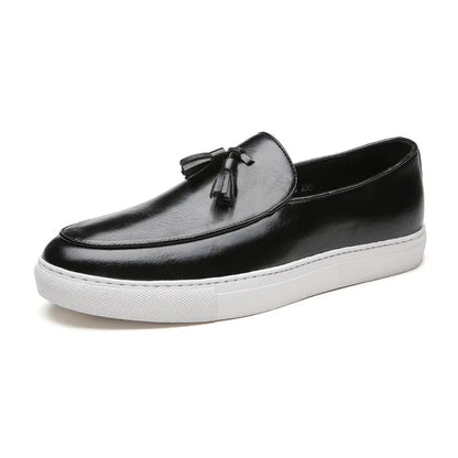 Luca - Stijlvolle Italiaanse Leren Loafers voor Heren