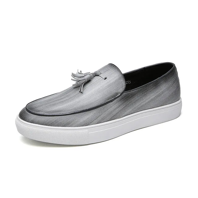 Luca - Stijlvolle Italiaanse Leren Loafers voor Heren