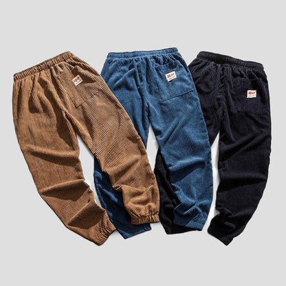 Ishaan - Streetwear Herfst Corduroy Broek voor Mannen