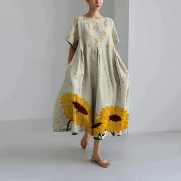 Cecilia™ - Jurk met Bloemenprint