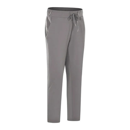 Patricia - Stijlvolle Casual Stretch Herfst Broek met Koord voor Vrouwen