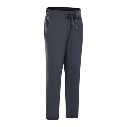 Patricia - Stijlvolle Casual Stretch Herfst Broek met Koord voor Vrouwen