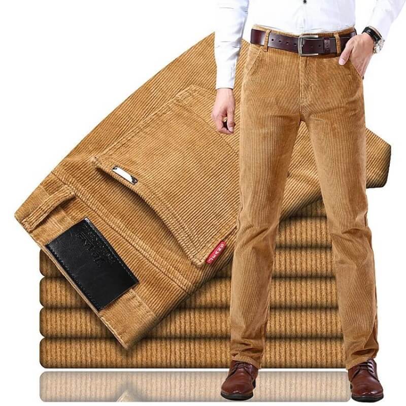 Charles - Stijlvolle en Comfortabele Herfst Corduroy Jeans voor Mannen