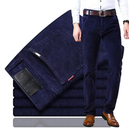 Charles - Stijlvolle en Comfortabele Herfst Corduroy Jeans voor Mannen