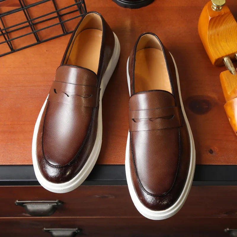 Oliver - Stijlvolle Britse Penny Loafers voor Heren