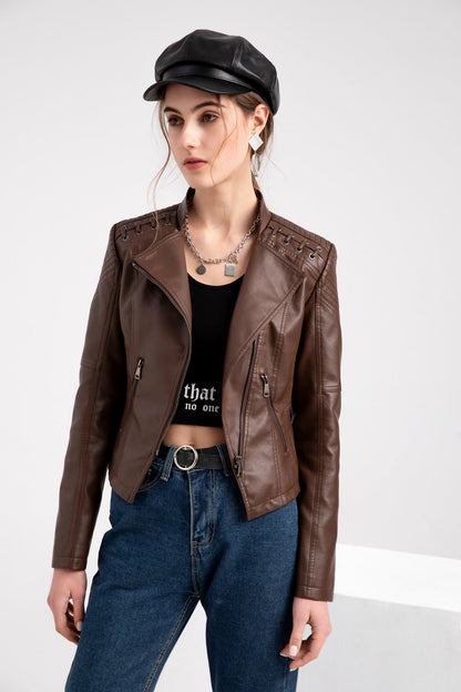 Zale | Leren Jas Washed-Look
