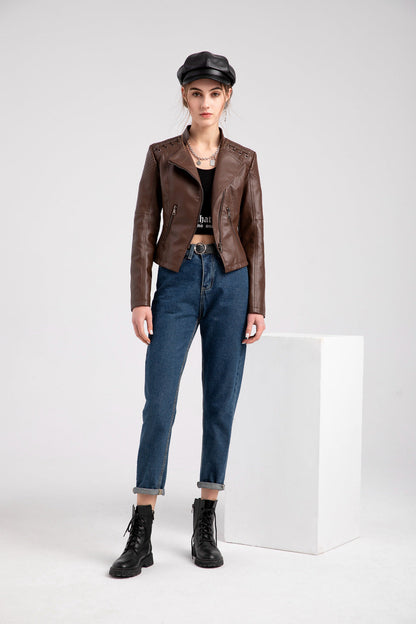Zale | Leren Jas Washed-Look
