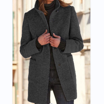 Eliza Couture | Stijlvolle & Elegante Damesjas met Knoopsluiting