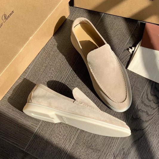 Carlo - Klassieke Suède Loafers voor Heren