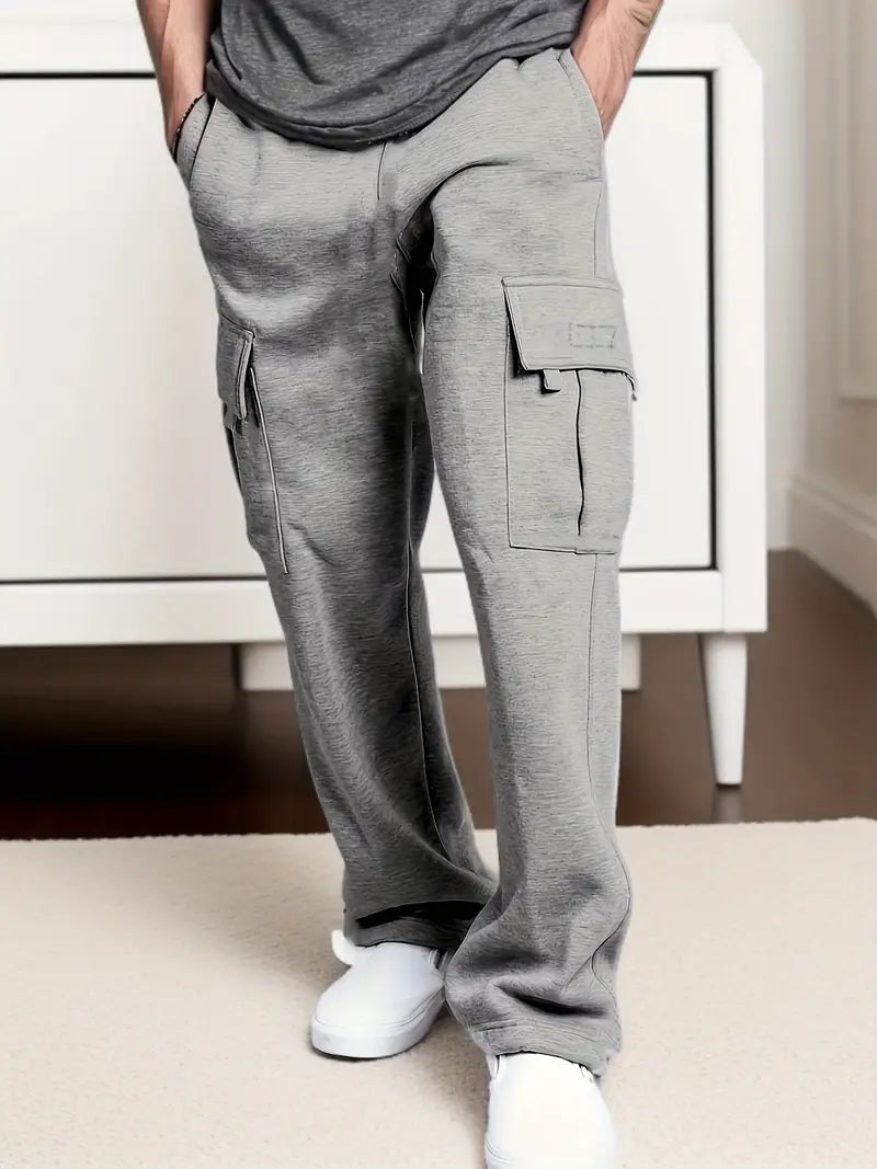 Adonis - Streetwear Herfst Cargo Joggingbroek voor Mannen