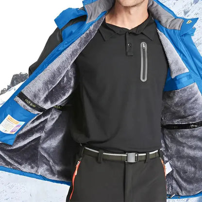Vitorio Gevoerde Winterjas voor Outdooractiviteiten