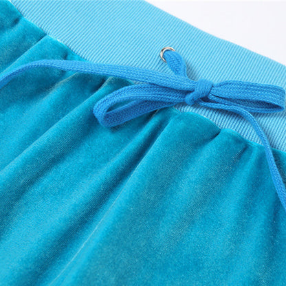 Majoy | Sportief elegant fluwelen pak met capuchon