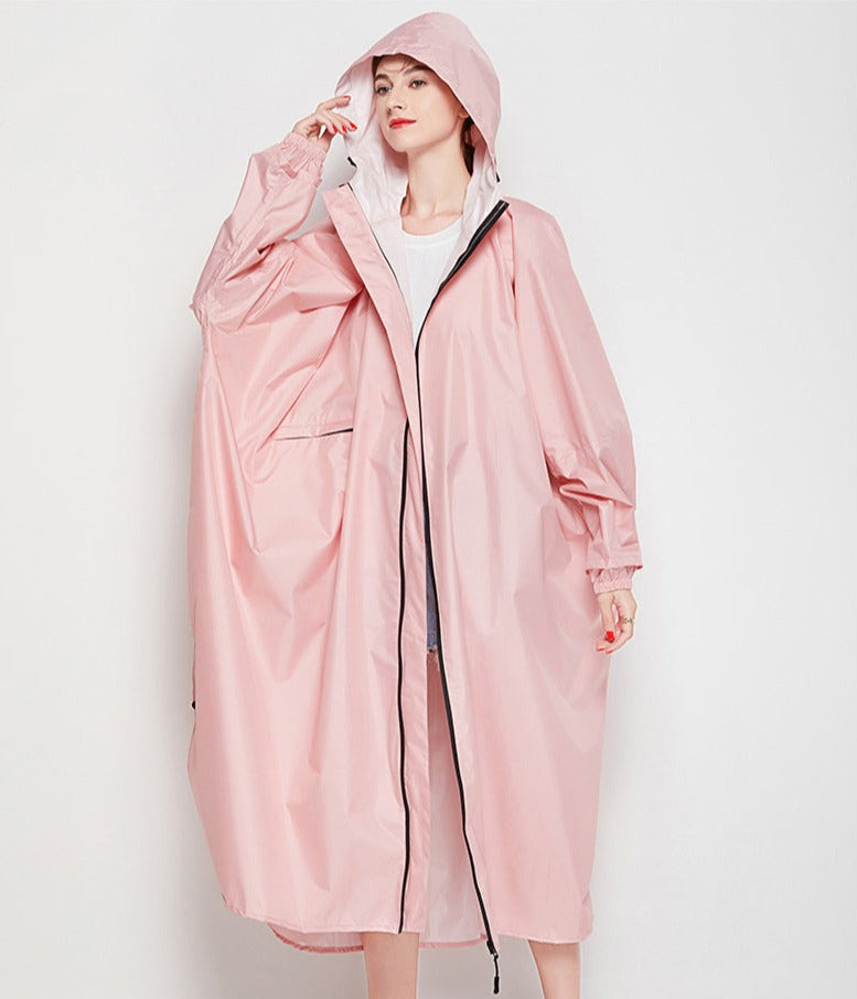 Emma | Lange waterdichte regenponcho voor ultieme bescherming