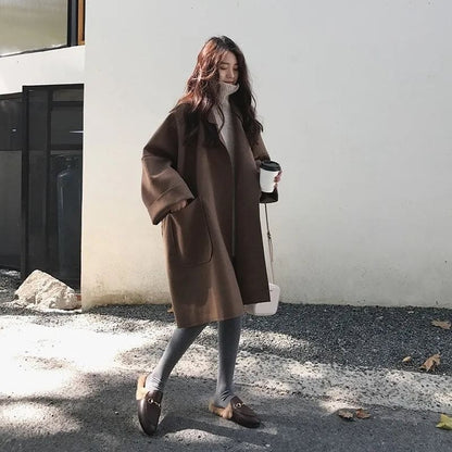 Nadine | Modieuze Oversized Jas met Stijl