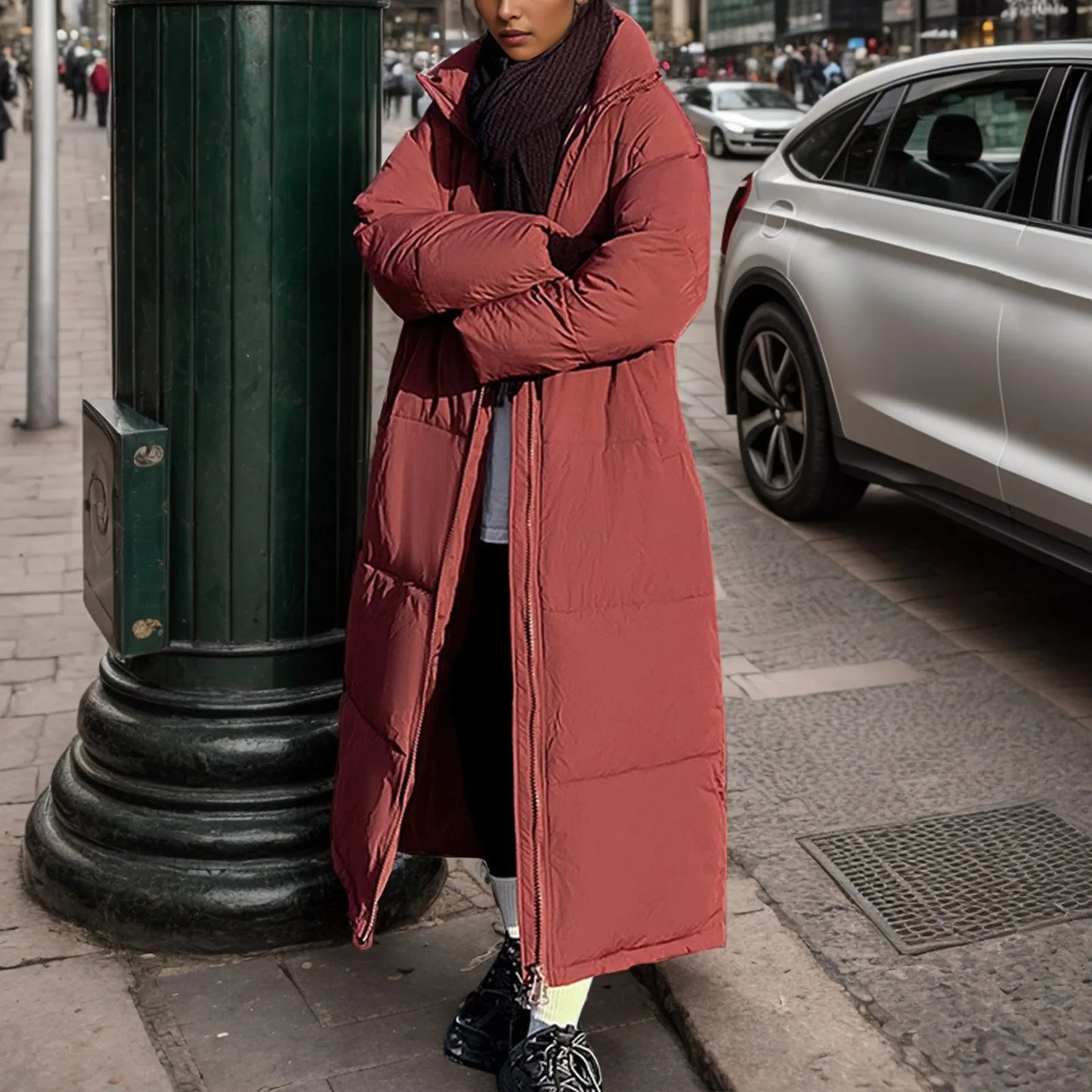 Lena - Luxe Gesteppte Dames Winterjas