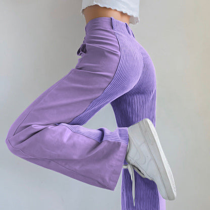 Thea - Stijlvolle Corduroy Broek voor Vrouwen