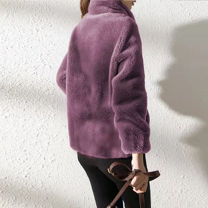 Elara | Comfortabele en Warme Jas voor de Winter met Oversized Pasvorm en Zachte Fleecevoering