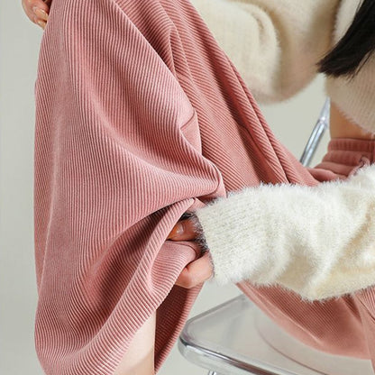 Zoe - Stijlvolle Casual Geribbelde Herfst Sweatpants voor Vrouwen