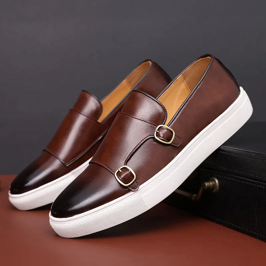 Giovanni - Stijlvolle Leren Loafers voor Heren