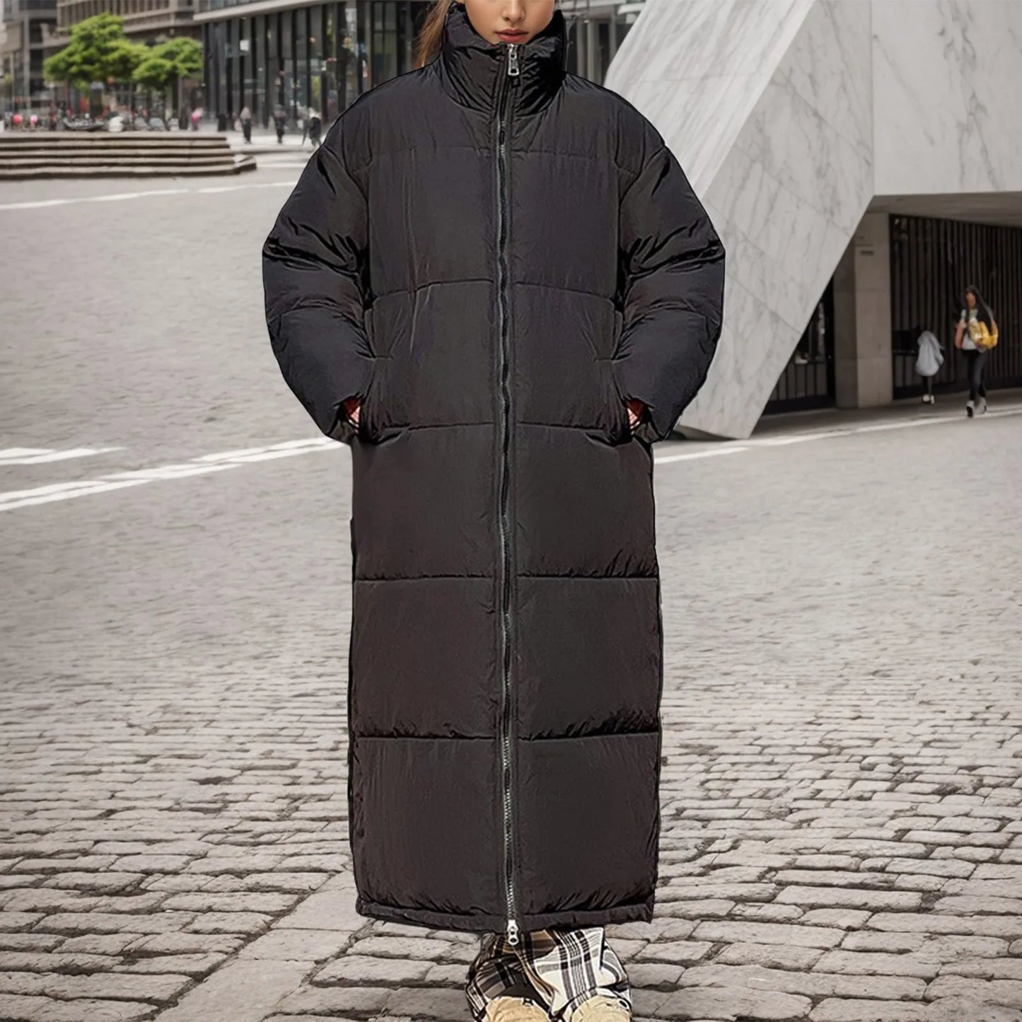 Lena - Luxe Gesteppte Dames Winterjas