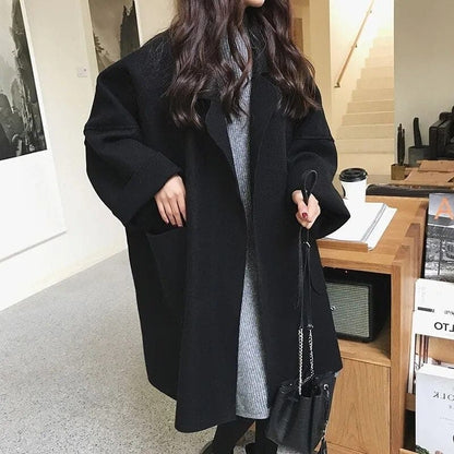 Nadine | Modieuze Oversized Jas met Stijl
