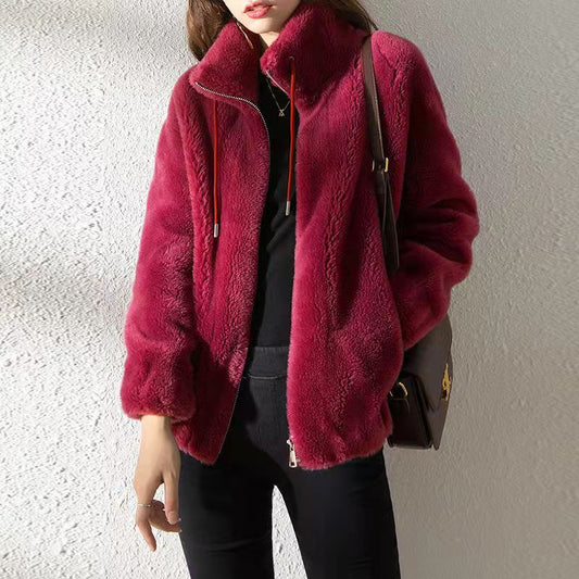 Elara | Comfortabele en Warme Jas voor de Winter met Oversized Pasvorm en Zachte Fleecevoering