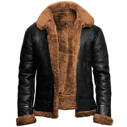Harrison - Luxe Leren Winterjas