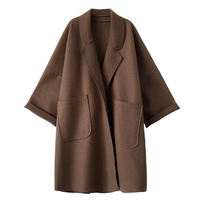 Nadine | Modieuze Oversized Jas met Stijl