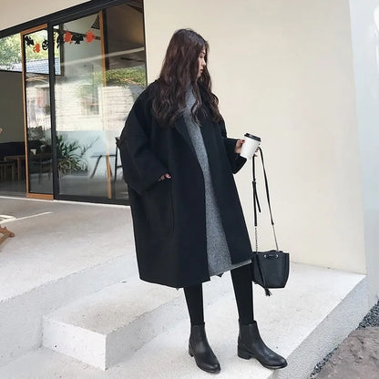 Nadine | Modieuze Oversized Jas met Stijl