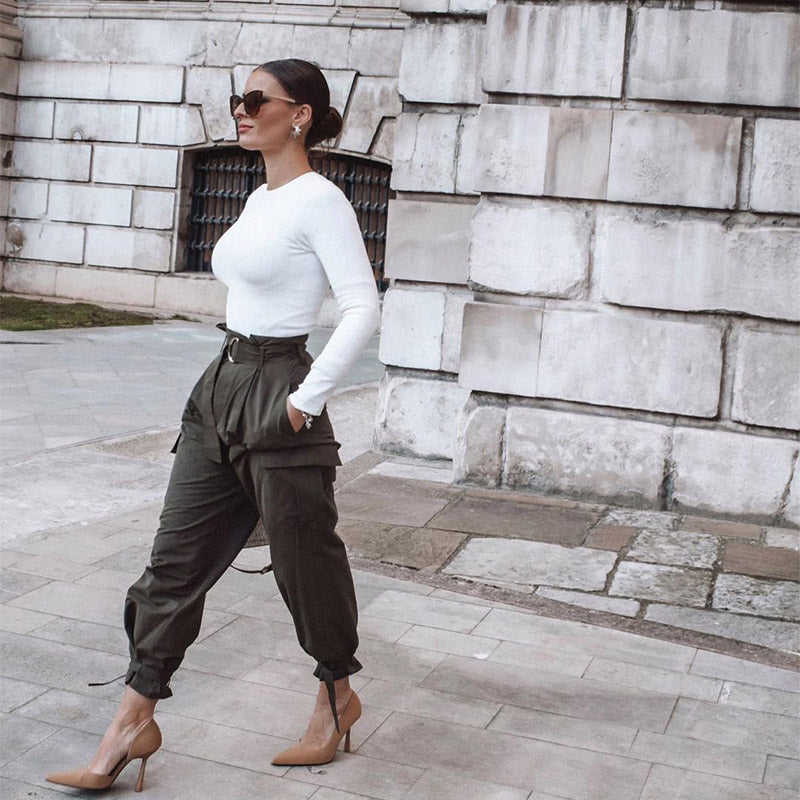 Kara - Stoere Cargo Parachute Broek voor Vrouwen