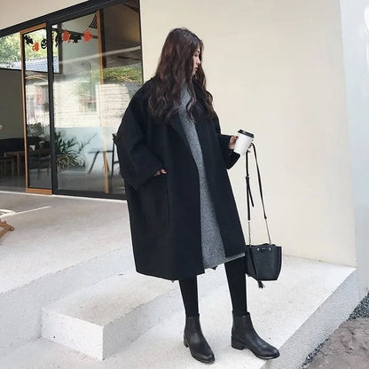 Nadine | Modieuze Oversized Jas met Stijl