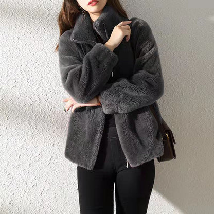 Elara | Comfortabele en Warme Jas voor de Winter met Oversized Pasvorm en Zachte Fleecevoering