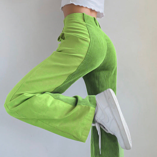 Thea - Stijlvolle Corduroy Broek voor Vrouwen