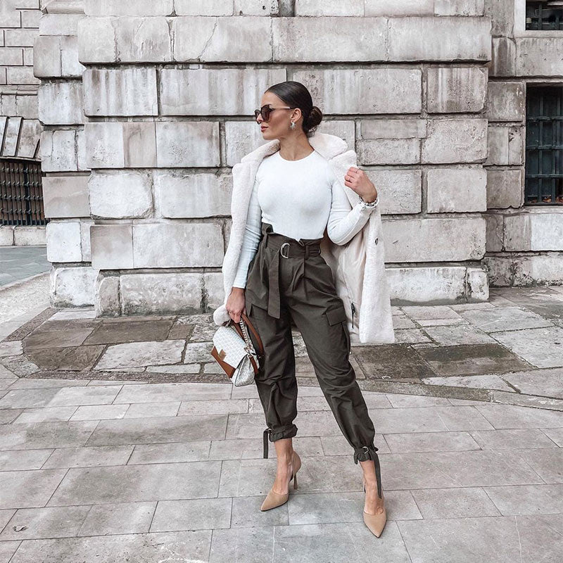 Kara - Stoere Cargo Parachute Broek voor Vrouwen