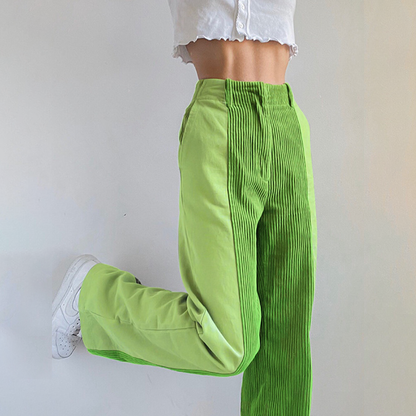 Thea - Stijlvolle Corduroy Broek voor Vrouwen