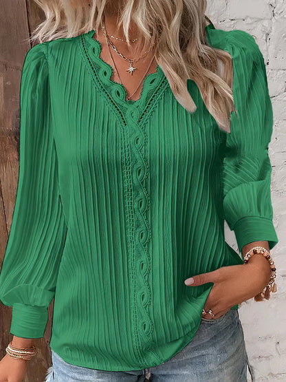 Maya™ | Elegante top met V-hals