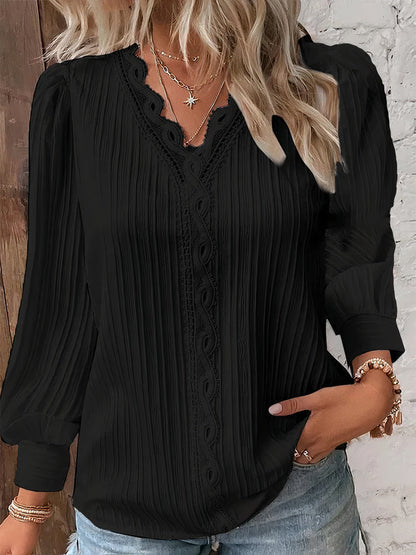 Maya™ | Elegante top met V-hals