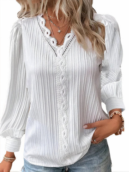 Maya™ | Elegante top met V-hals