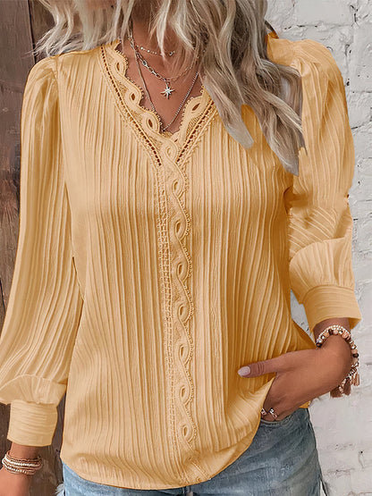 Maya™ | Elegante top met V-hals
