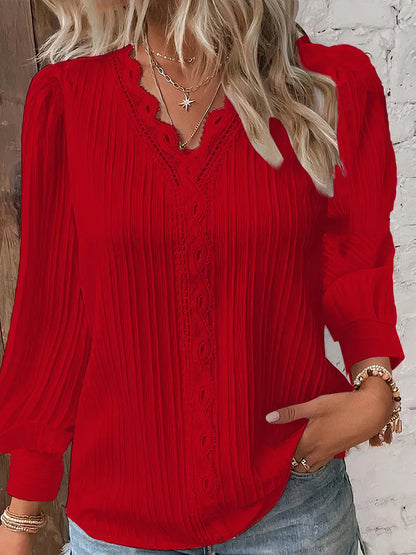 Maya™ | Elegante top met V-hals