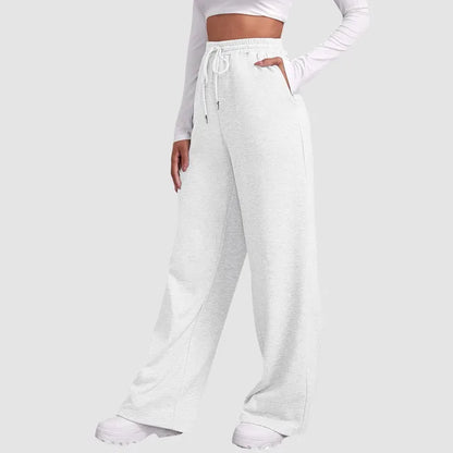 Eliza - Gevoerde Joggingbroek met Wijde Pijpen voor Vrouwen