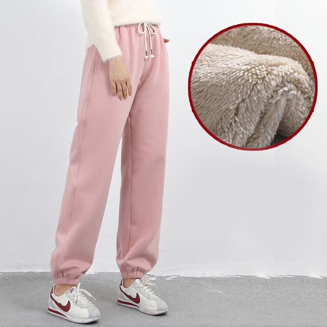 Della - Casual Winter Effen Mid-Rise Rechte Broek voor Vrouwen