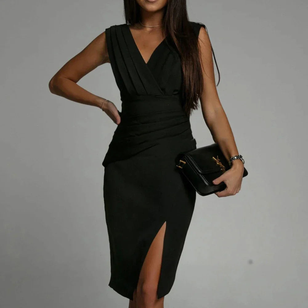Chique en Elegante Midi-Jurk