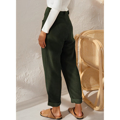 Jenny - Stijlvolle en Comfortabele Corduroy Broek voor Vrouwen